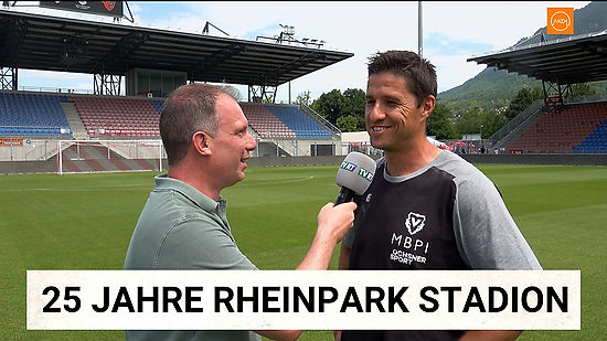TV Rheintal Reportage: 25 Jahre Rheinpark Stadion Vaduz